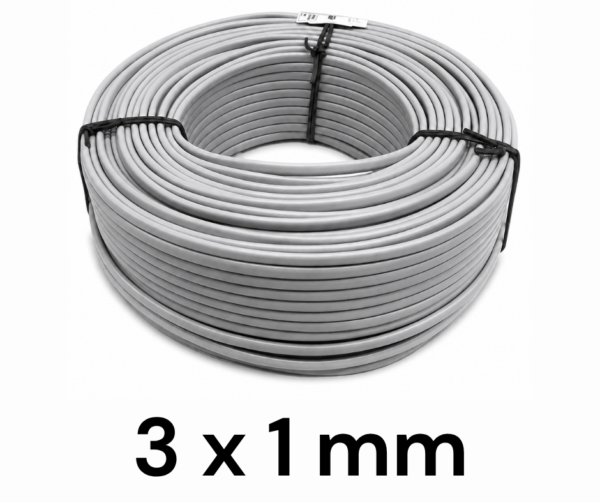 Cable Superplastico 3 x 1 mm POR ROLLO Cable Superplastico 3 x 1 mm POR ROLLO DE 100mts
