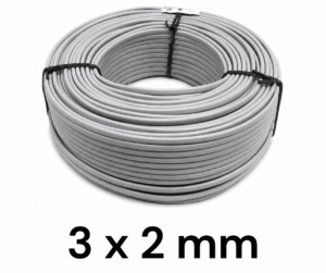 Cable Superplastico 3 x 2 mm POR ROLLO Cable Superplastico 3 x 2 mm POR ROLLO DE 100mts