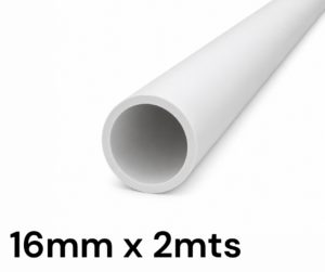 Caño Rigido PVC de 16mm x 2mts Caño Rigido PVC de 16mm x 2mts