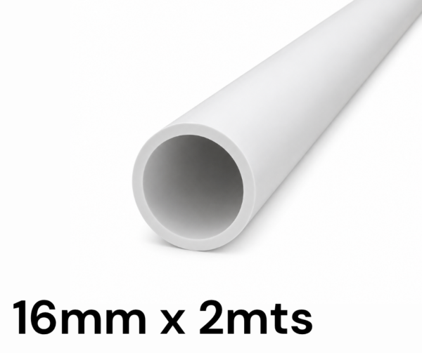 Caño Rigido PVC de 16mm x 2mts