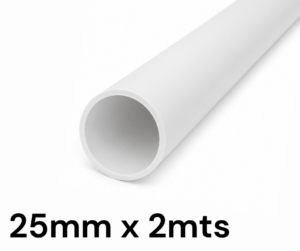 Caño Rigido PVC de 25mm x 2mts
