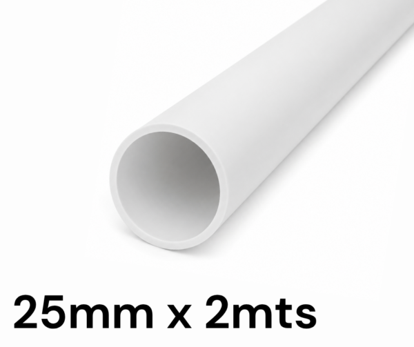 Caño Rigido PVC de 25mm x 2mts