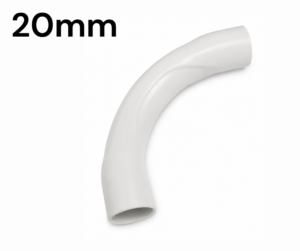 Curva para Caño Rigido PVC de 20mm Curva para Caño Rigido PVC de 20mm