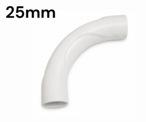 Curva para Caño Rigido PVC de 25mm Curva para Caño Rigido PVC de 25mm