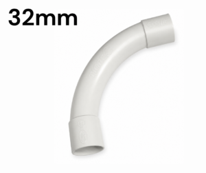 Curva para Caño Rigido PVC de 32mm Curva para Caño Rigido PVC de 32mm