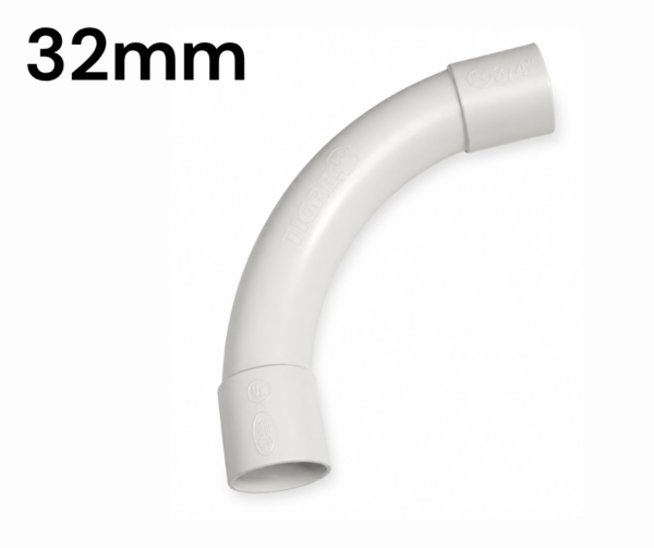 Curva para Caño Rigido PVC de 32mm