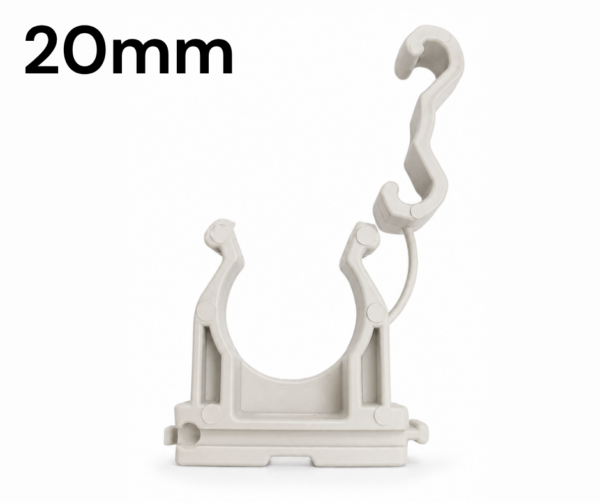 Grampa para Caño Rigido PVC de 20mm