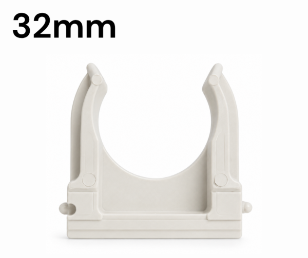 Grampa para Caño Rigido PVC de 32mm