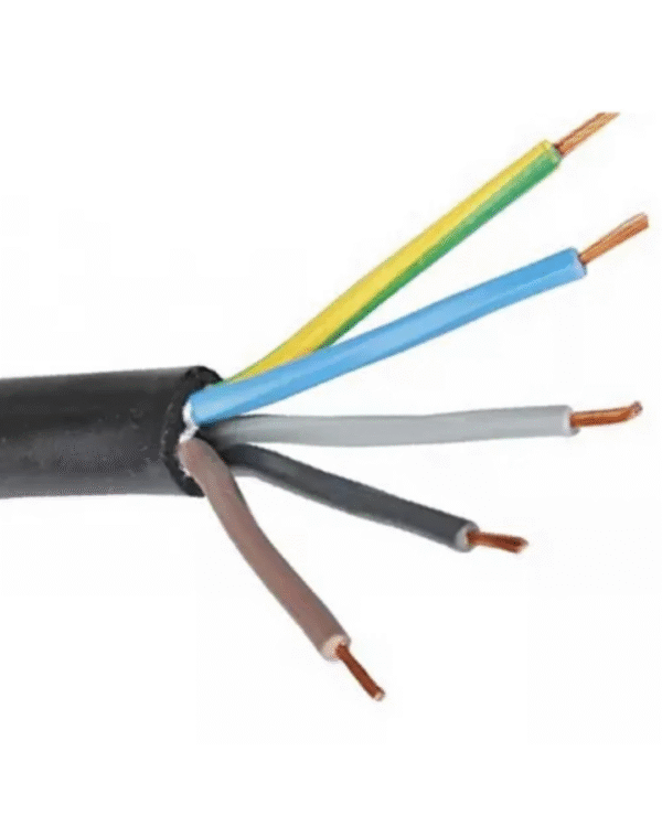 Cable Bajo Goma 5 x 1 mm POR METRO