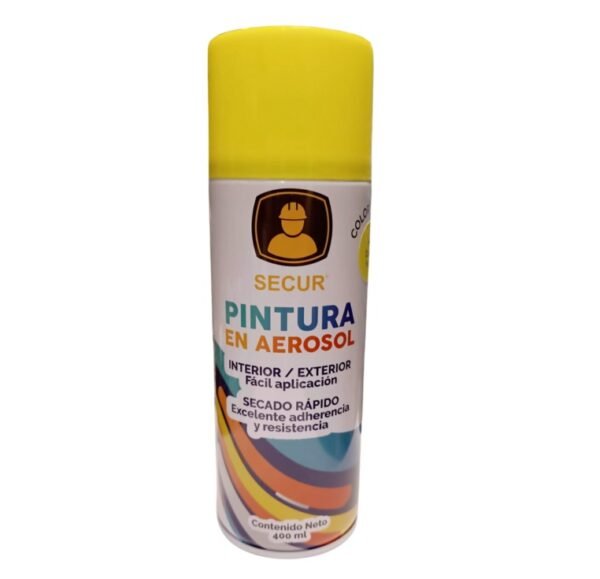 Pintura en Aerosol AMARILLO CANARIO SECUR