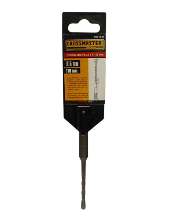 Broca 5 x 110 mm SDS Plus Crossmaster