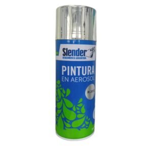 Pintura en Aerosol CROMO BRILLANTE SLENDER