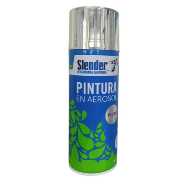 Pintura en Aerosol CROMO BRILLANTE SLENDER