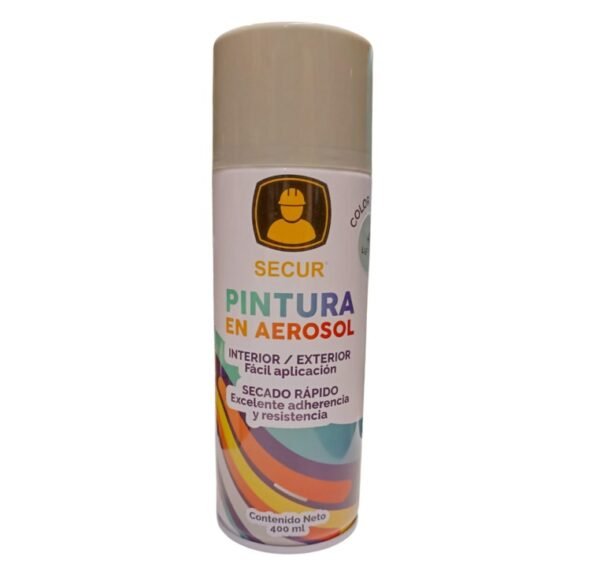 Pintura en Aerosol GRIS CLARO SECUR