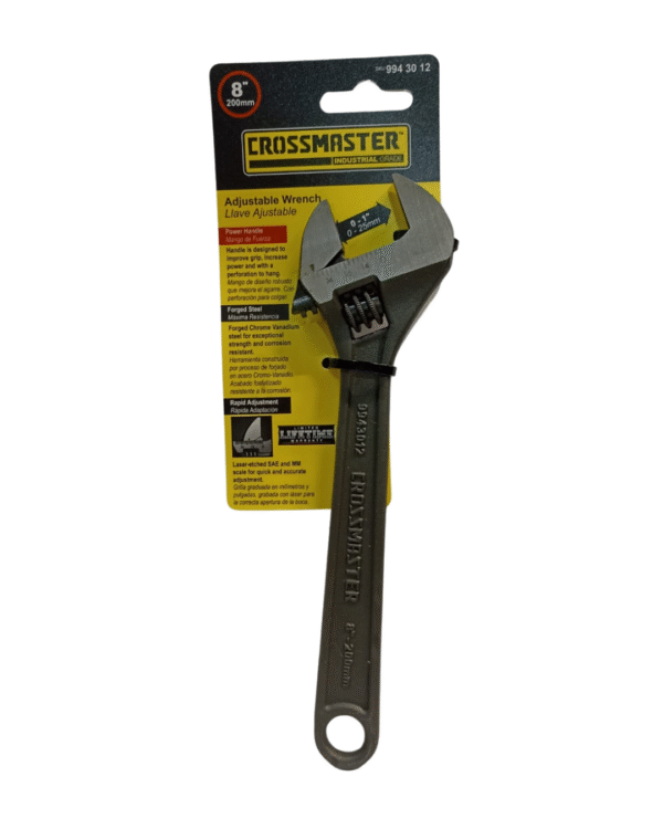 llave ajustable crossmaster Llave Ajustable 8" CROSSMASTER