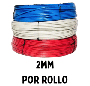 Cable Multifilar 2mm por ROLLO de 50 MT