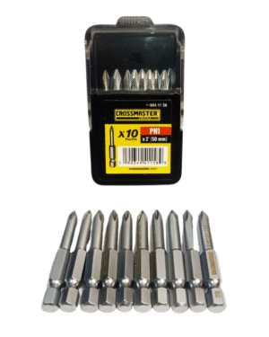Punta PH1 x 50mm CROSSMASTER 10 Unidades