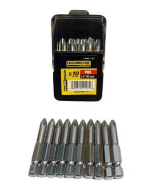 Punta PH2 x 50mm CROSSMASTER 10 Unidades