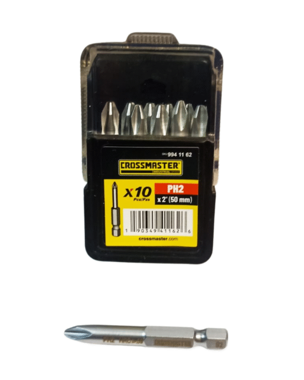 Punta PH2 x 50mm CROSSMASTER c/u