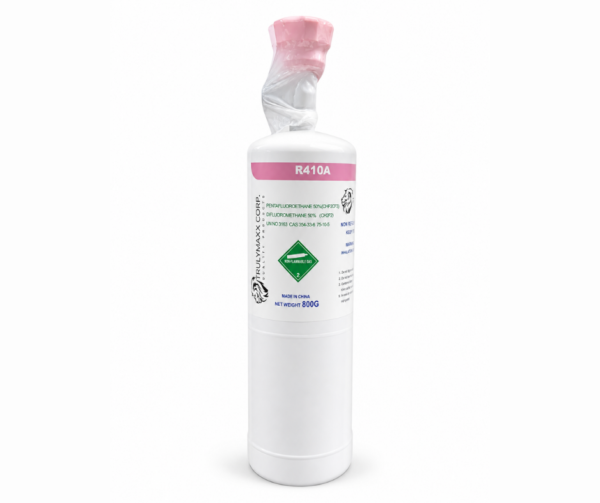 Refrigerante R410A en LATA de 800g c/Válvula incorporada