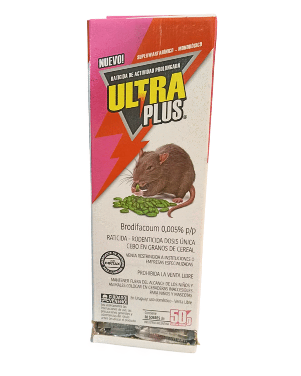 Raticida Cebo en Granos 50g