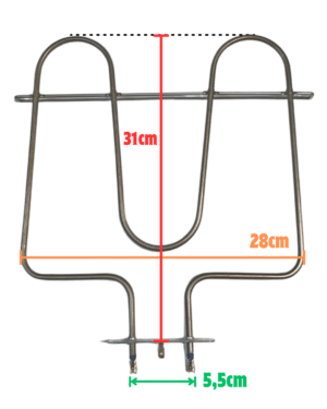 Resistencia Cocina 1500W
