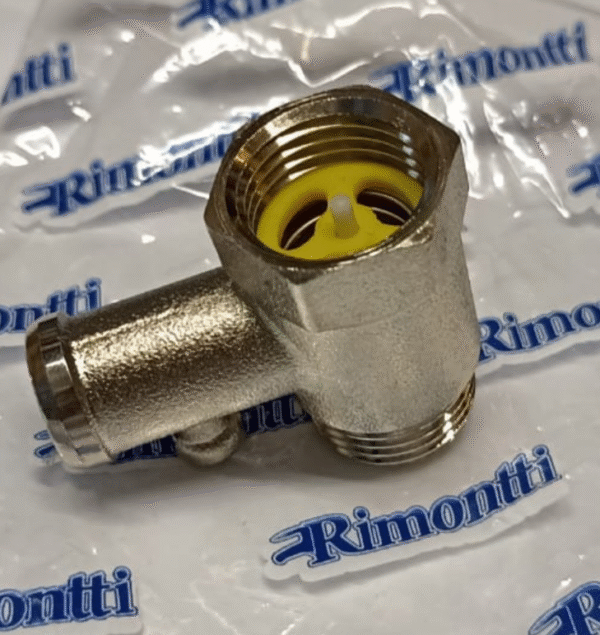 valvuladeCALEFON2 Valvula de Seguridad y Retención para Calefón RIMONTTI