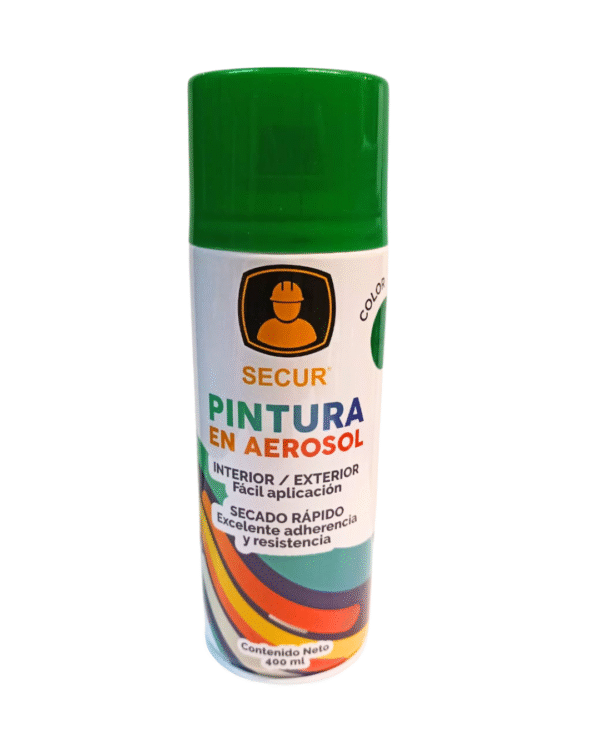 Pintura en Aerosol VERDE HOJA SECUR