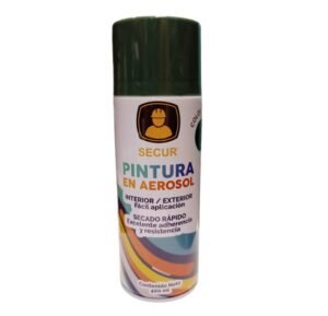 Pintura en Aerosol VERDE INGLES SECUR