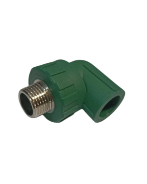 Codo Inserto Macho para Caño de Termofusion 20mm