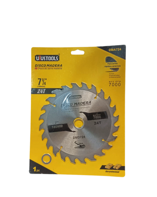 Disco para Madera 4.1/2" de 24 Dientes