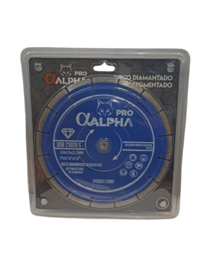 Disco Diamantado Segmentado 9" ALPHA PRO