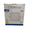 Panel de Embutir LED 12W Cuadrado