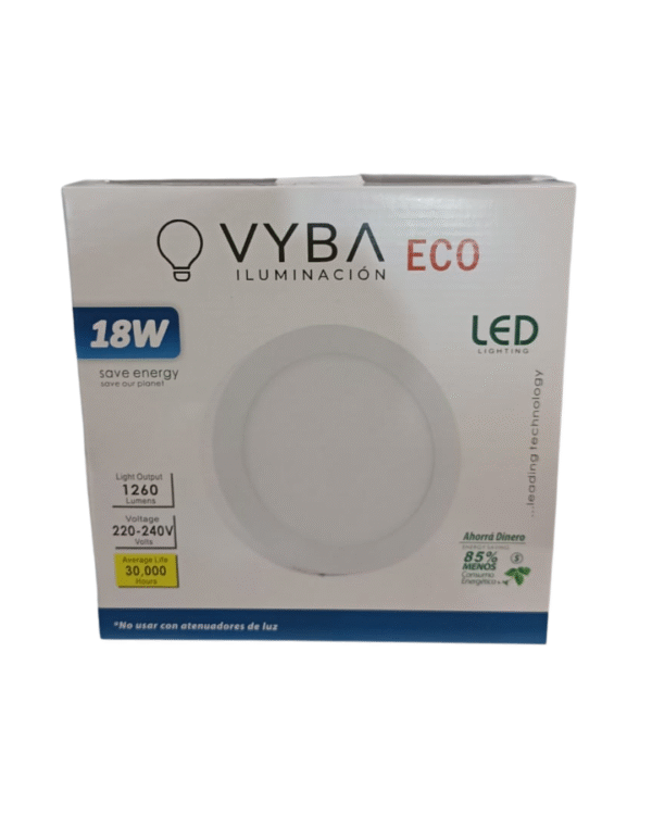 Plafon Exterior LED 18W Circular