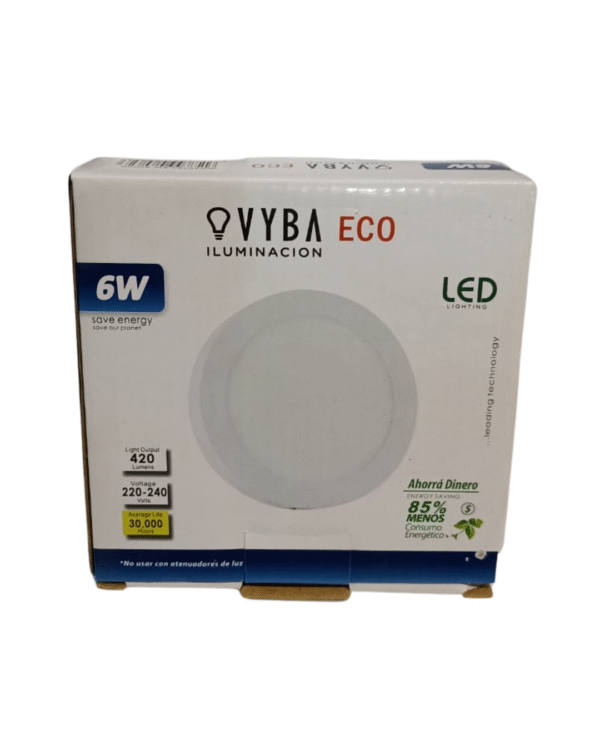 Plafon Exterior LED 6W Circular