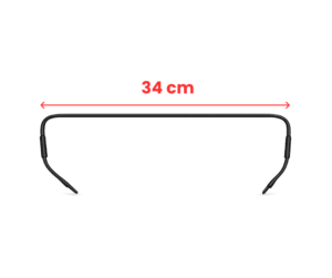 resistencia blindada 34 cm Resistencia Blindada de 34 cm para Heladera Frio Seco
