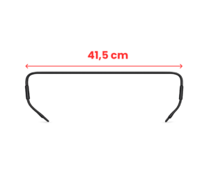 resistencia blindada 41,5 cm Resistencia Blindada de 41,5 cm para Heladera Frio Seco