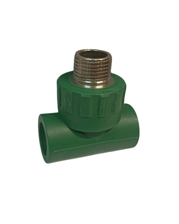 Tee Inserto Macho para Caño de Termofusion 20mm