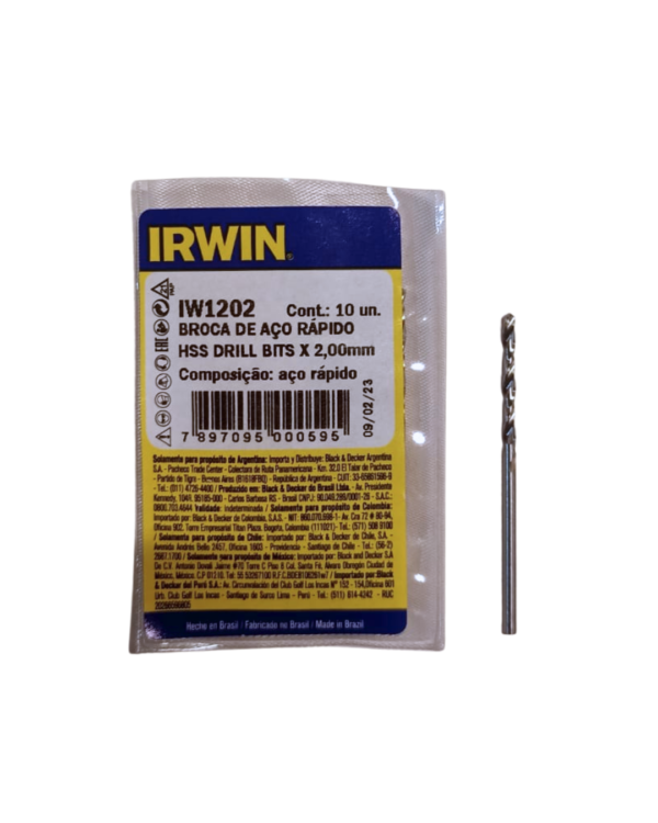 Mecha para Metal 2mm IRWIN