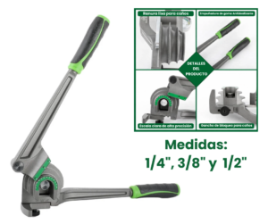Dobladora de Caños (1/4", 3/8" y 1/2")