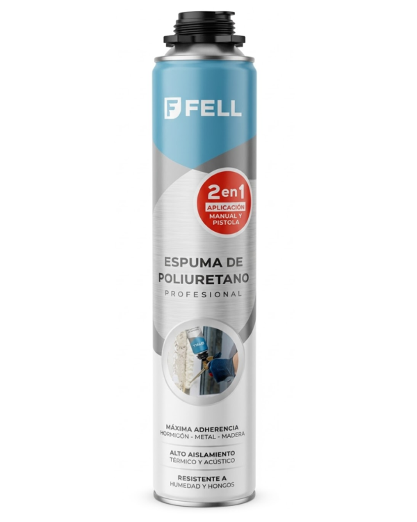 espuma de poliuretano 750ml FELL Espuma de Poliuretano 750ml FELL