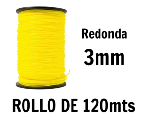 Rollo de Tanza para Bordeadora de 3mm GRILON