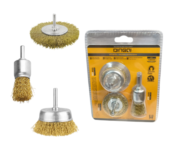 Kit de Cepillos para Taladro