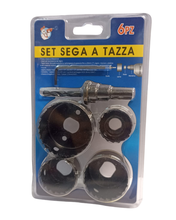 Mecha Copa para Madera (6 PIEZAS)