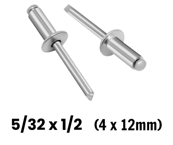 Remache POP 5/32" x 1/2" (10 UNIDADES)