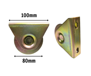 Rueda de Porton con Caja 80mm