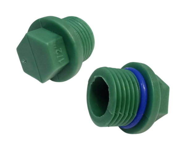 Tapon de 1/2" con Goma de Termofusion