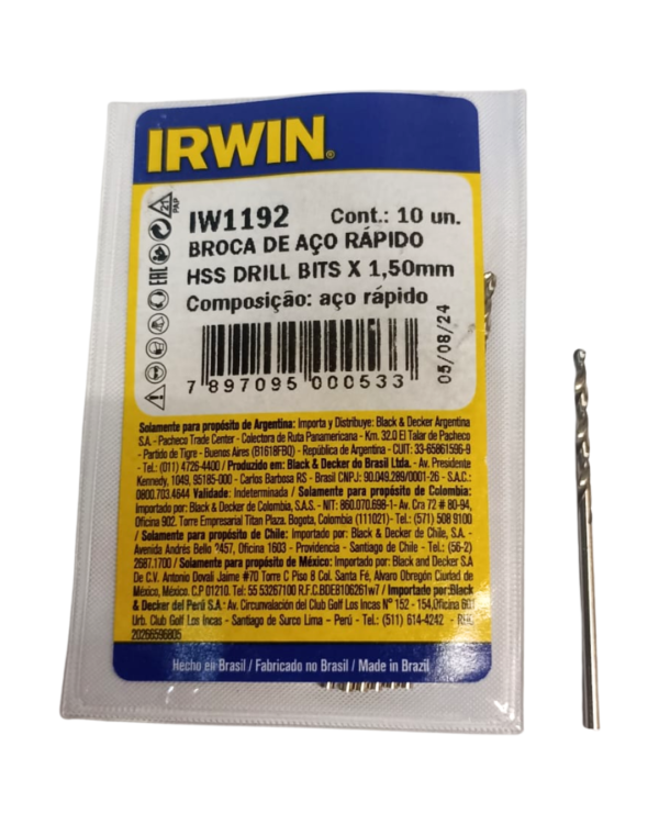 Mecha para Metal 1,5mm IRWIN Mecha para Metal 1,5mm IRWIN