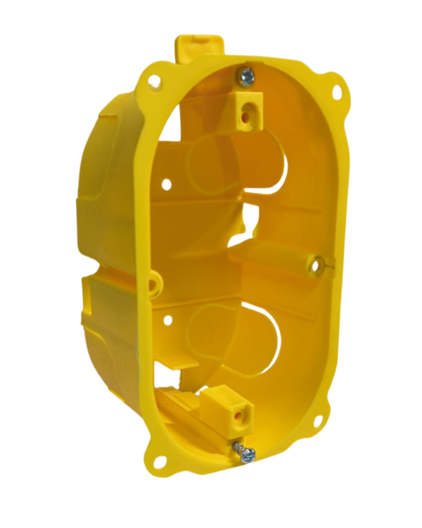 Caja Llana para Yeso Amarilla