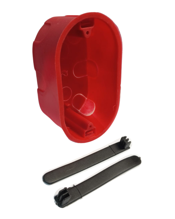Caja Llana para Yeso con Precintos
